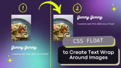 Using CSS Float to create text wrap around images